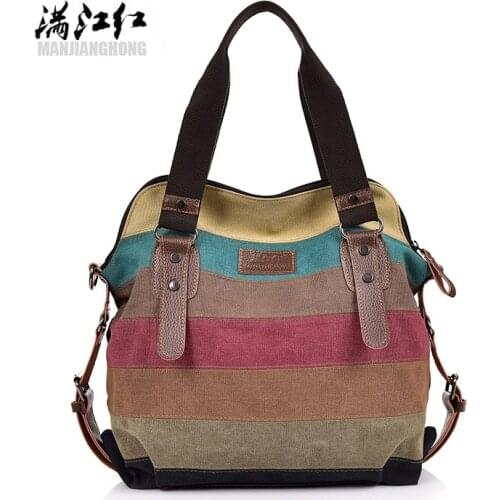 Canvas Bag Fashion Canvas Shoulder Bag Women Handbags Ladies Hand Bags Tote Casual Crossbody Bolsos Mujer Hobos Bolsas Feminina