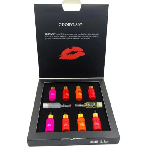 Kissum BB Lips Serum 4 Color BB Lip Glow Beginner Pigment BB Cream Ampoule Kit For Dr Pen Microneedle MTS Mesotherapy Treatment