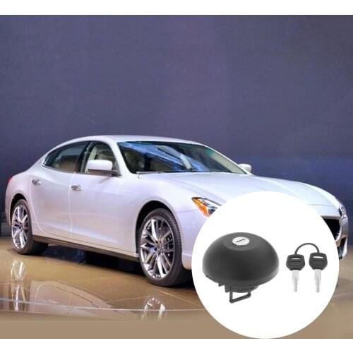 Car Fuel Tank Locking Cover Lid w/ 2 Keys Fit for for Clio II 7701471585 Replacement Parts Accessories