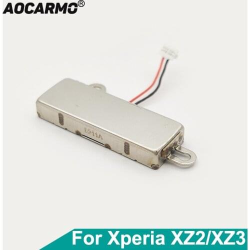 Aocarmo For SONY Xperia XZ2 XZ3 H8216 H8266 H8296 SOV37 H9493 Linear Motor Vibrator Buzzer Flex Cable Replacement