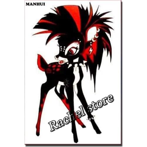 Diy Diamond Painting Cross Stitch Kits Diamond Mosaic Cartoon deer Full Square Diamond And Round Diamond Embroidery MH21016