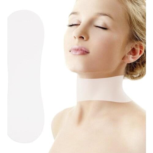Anti Wrinkle Neck Pad Neck Pad Wrinkle Remover Strips Reusable Silicone Wrinkle Patch For Fine Lines And Turkey Neck