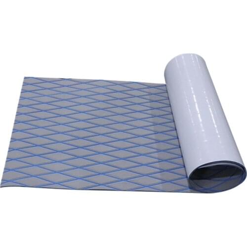 EVA Foam Faux Teak Boat Decking Sheet Non-Skid Self-Adhesive Sea Deck Marine Yacht RV Boat Flooring Mat Gray