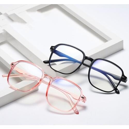 Fashion Anti Blue Rays Radiation Blocking Glasses Men Women Computer Goggles Anti-UV Flat Mirror Eyeglasses Blue Light Glasses