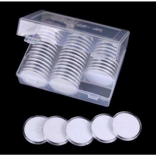 30sets Hot Portable Professional Commemorative Coin Collection Book Album Storage For 45Pcs Coin storage box Coin Holder Book