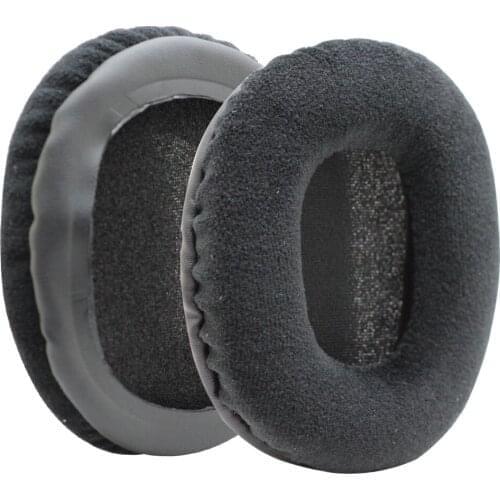 Poyatu Velvet Replacement Earpads For Audio-Technica ATH-M40x,ATH-M50x ATH-MSR7 Headphone Ear Pads Cushions Earbuds Black