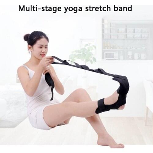 Practical Yoga Delicate Ligament Stretching Belt Foot Drop Strap Leg Training Foot Correct Ankle