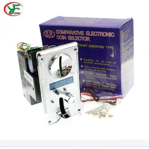 Arcade coin acceptor Front inserting type coin selector coin mechanism for arcade cabinet vending machine accessories