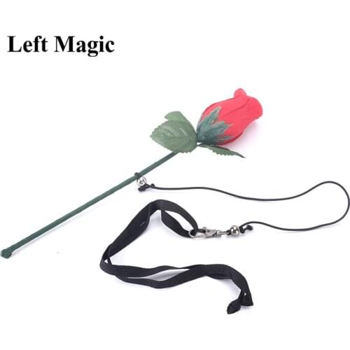 Rose Disappearing/Flower Vanishing in Bare Hand Magic Tricks Stage Illusion Gimmick Props Comedy Easy To do