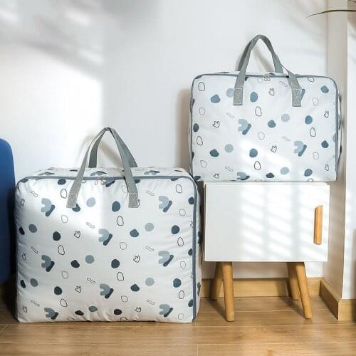 Large Capacity Clothes Wardrobe Organizer Folding Quilt Blanket Storage Bag Household Under Bed Dustproof Pouch Accessories Item