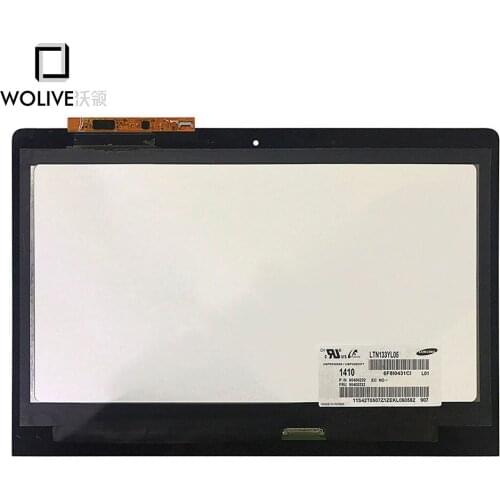 Wolive New LCD Display Touch Digitizer Assembly Black For Lenovo YOGA 4 Pro (YOGA 900) Touch Screen + frame bezel 3200*1800