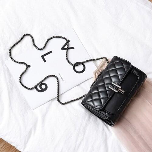 Yesetn Bag 04142021 Ladies summer single shoulder bag cross body bag chain bag