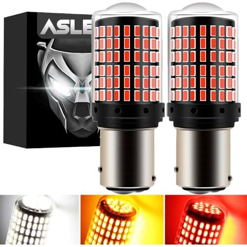 2pcs 1156 Ba15s P21W LED Bulbs,Bau15s PY21W,T20 W21W W21/5W 7440 7443,1157 Bay15d P21/5W Car LED Bulbs White Red Amber Yellow