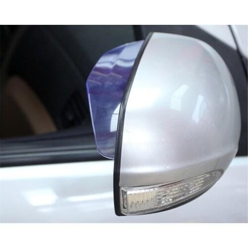 Car Rearview Mirror Rain Blades car back mirror eyebrow rain cover for ford Hyundai solaris Mazda
