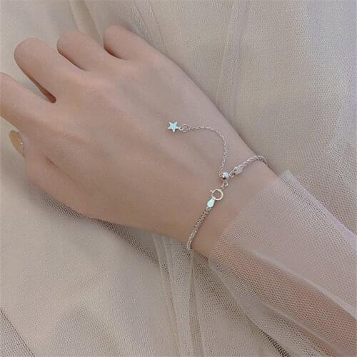 OBEAR Simple Fashion Stars Bracelet For Women Bracelets Bangles Girls Wedding Jewelry Fine Jewelry Party Birthday Gift