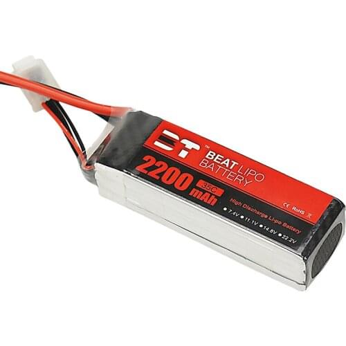 BT LIPO 2200mAh 2S/3S/4S/6S/22.2V/45C/ Battery for ALZRC 380 SAB 380 ALIGN 470L
