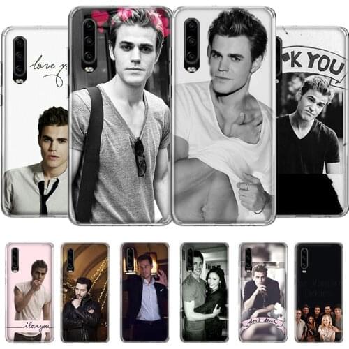 The Vampire Diaries Stefan Salvatore Phone Case For Huawei Mate P 40 30 20 10 P Smart Z 2018 2019 Pro Lite Plus Cover soft Silic