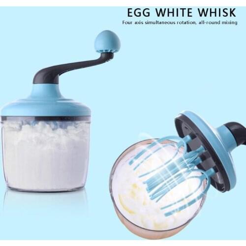 Multifunctional Manual Egg Whisk Stirring Cream Butter Mixer Non-stick Egg Tools Silicone Whisk Cake Beater Kitchen Gadgets