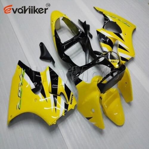 ABS motor fairing for ZX6R 2000 2001 yellow ZZR600 2005 2006 2007 2008 Motorcycle panels Injection mold
