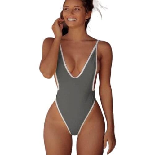 Красные слитные купальники Ohmmayby China At AliExpress