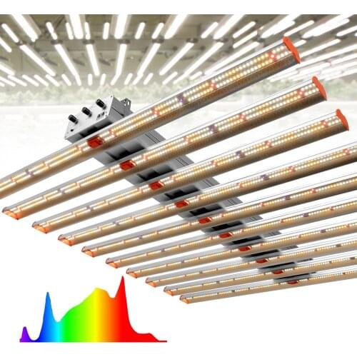 LED quantum Long strip growth Samsung LM301H lamp 3000K 5000K 660NM IR UV VEG/BLOOM/UV Three modes dimming For indoor grow tent