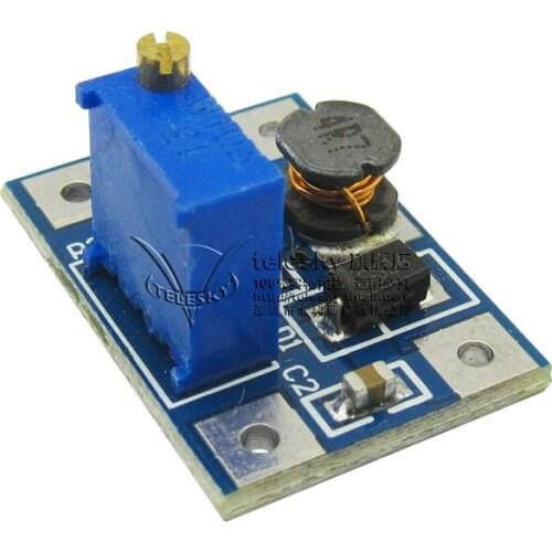 SX1308 DC-DC Adjustable Boost Regulated Power Supply Module High Current 2A Boost Power Supply Board