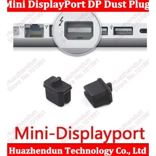 10pcs/lot New Mini DisplayPort DP interface clean anti dust plug Stopper black color