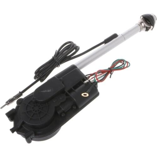 12V Universal Waterproof Car Auto AM FM Radio SUV Electric Power Adjustable Cable Length Automatic Antenna Aerial