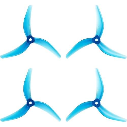 2 Pairs AZURE POWER Johnny 5 inch 3-blade CW CCW Propeller For Freestyle FPV Racing RC Drone RC Models Toys DIY Accessories