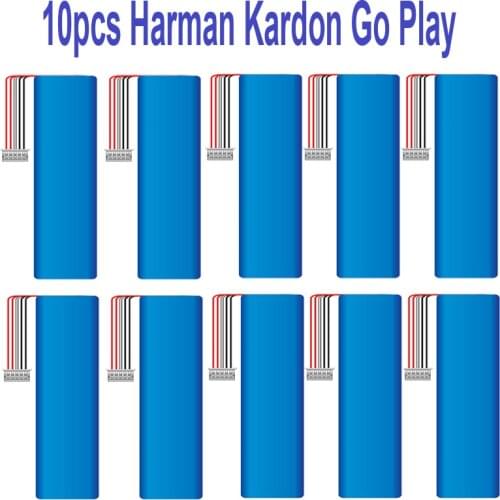 10 pcs/lotfor Harman Kardon Go Play Speaker Go+ Play Mini 3000mAh Battery 7.4V