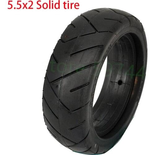 5.5 Inch Solid Tyre Tubeless Tire 5.5*2 Puncture Proof Tyre for Jackhot Carbon Fiber Scooter Fastwheel F0 Electric Scooter