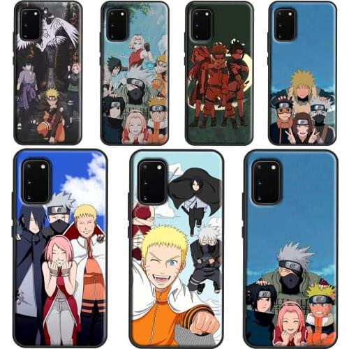 Anime Team 7 S-Sasuke Cover For Samsung Galaxy S20 FE S21 Plus Note 20 Ultra S8 S9 S10 Note 10 Plus Phone Case