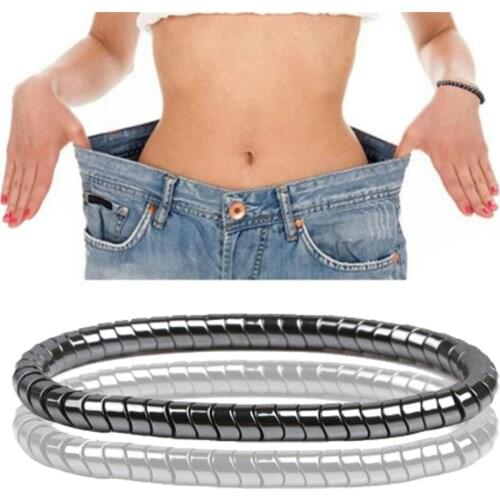 Magnetic therapy Health care Loss Weight Effective Black Stone Bracelets slimming Stimulating Acupoints Arthritis Pain Relief