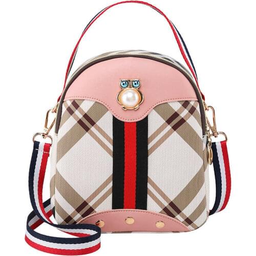 Vento Marea Mini Backpack Crossbody Bag For Teenage Girl 2020 Stripe Women Shoulder Phone Purse Korean Style New Convertible Bag
