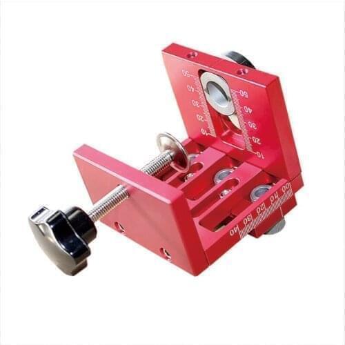 Multifunctional Woodworking 3 In 1 Hole Puncher Used for Furniture Connection Woodworking Tool Punch Locator
