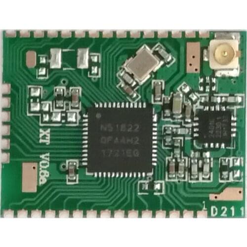 2pcs/lot 1000m long distance transmission low energy bluethooth 4.0 module 30 GPIO ble module IPX extra antenna PTR9018PA