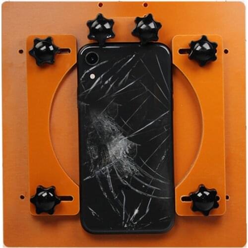Back Cover Disassembling Clamping Holder for IPhone 8 Plus X XR XS MAX 11 Pro 12 Screen Glass Removing Phone Fixture Repair Tool