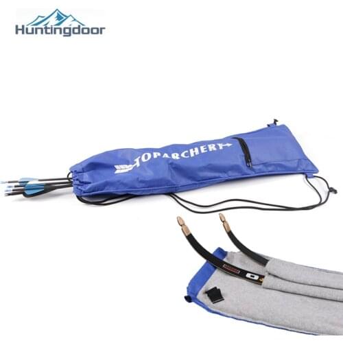 68*18cm Split Bow Arrows Bag Hunting Recurve Bow Soft Case Holder Pouch Small pocket 12*15cm Crossbow Arrow Pocket