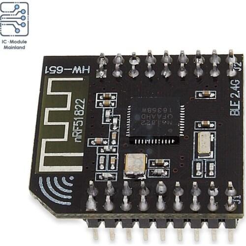 NRF51822 2.4G Wireless Module Wireless Communication Bluetooth 4.0 Zigbee module DMX512 Board