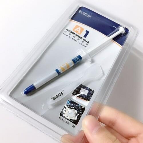 Pccooler A1 PC computer CPU GPU Video card Cooler cooling Heat Sink Radiator Fan Thermal paste Thermal Grease Thermal compound