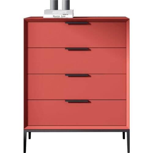 Locker Sideboard Neo-classical Italian chest of drawers Simple storage Nordic bedroom bed end cabinet