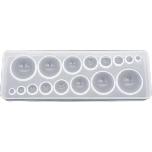 Silicone Mold DIY Crystal Epoxy Resin Molds Time Stone Jewelry Making Crafts Round Handmade Cake Fondant Chocolate Tools 62KE