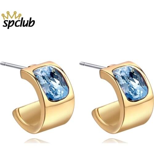 Spclub Women's Gold Earrings
