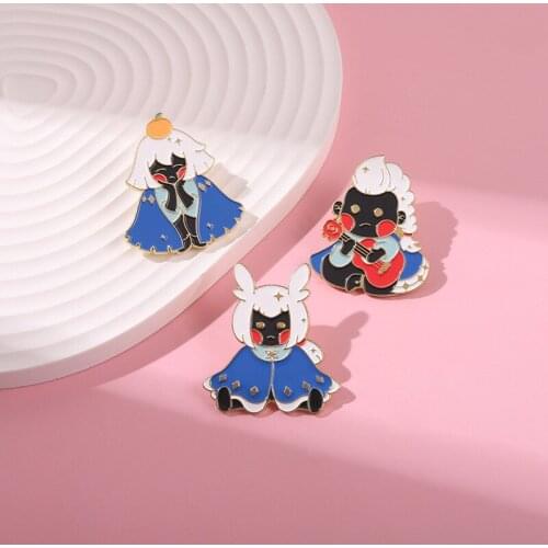 SUGAR TOWN White Brooches For Clothes