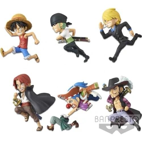 In Stock Genuine One Piece World Collectable Figure History Relay 20th vol.1 PVC Figur Action Model Dolls