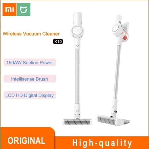 Xiaomi MIJIA Wireless Vacuum Cleaner K10 Household Handheld 150AW Suction Power Anti-mite Machine LCD HD DigitalIntellisen 2020