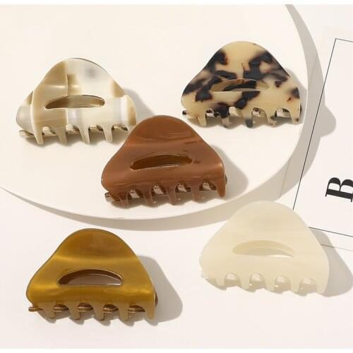 Korean Hair Clips for Women Claw Clip Simplicity Elegant Hair Clips Fashion Crab for Hair Girls Hair Clip Hair Accessories New