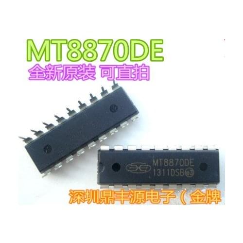 100% New&original MT8870DE DIP-18 In Stock