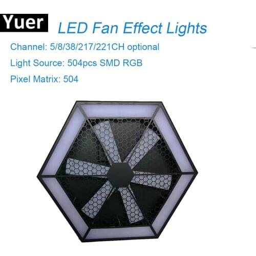 200W LED 504pc rgb 3in1 Fan Effect Light Sound Flashing Lights Dance Club Dj Equipment LED Par Stage Effect Lighting Disco Ball