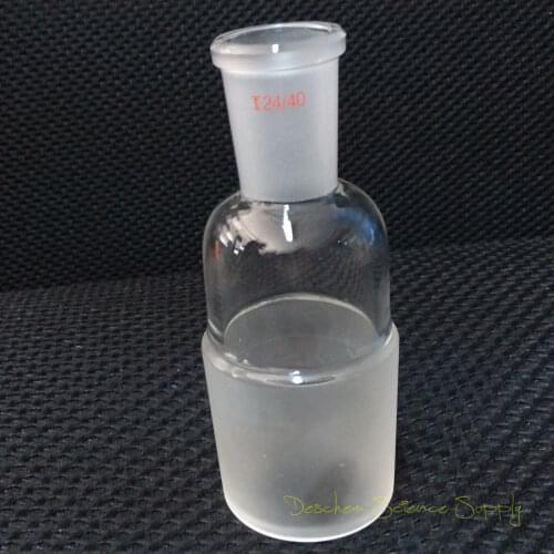Glass Reducing Adapter from 50/45 to 24/40,Lab Chemical Glassware